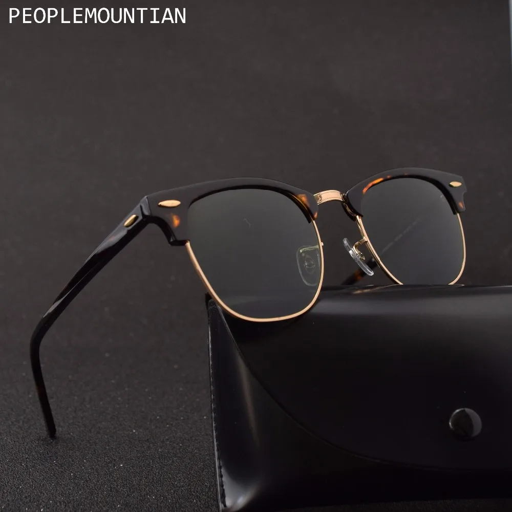 

Pilot Acetate Frame Glass Lens Sun Glasses Unisex Retro Square Classic Brand Lenses Sunglass Mirror UVA UVB Eyewear Oculos