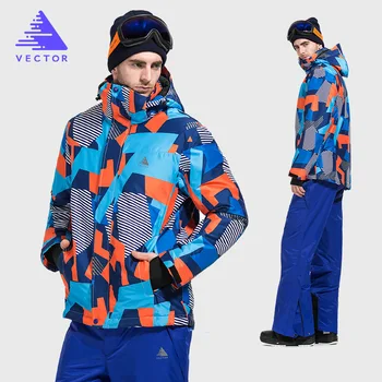 

Waterproof Thermal Ski Jacket+Snowboard Pant 2020 Male Outdoor Skiing And Snowboarding Snow Ski Suit Winter Ski Suit Men