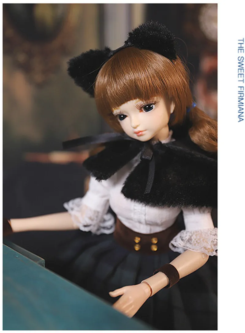 1/4 MMGIRL BJD кукла шарнир тело 45 см с макияж reborn девушки глаз Изысканный Подарочная коробка Упаковка игрушка