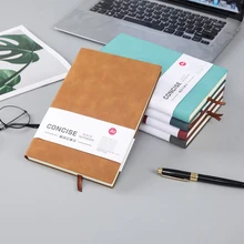 A6 Pocket Notebook Sheepskin Leather 80 Sheets Diary PlannerJournal Agenda 2020 sketchbook notepads For Office School Supplies