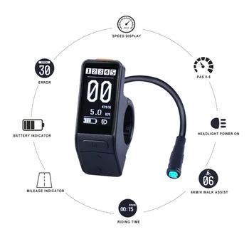 

Cycling Display Component Electric Bicycle Assembly E-bike Parts Digital