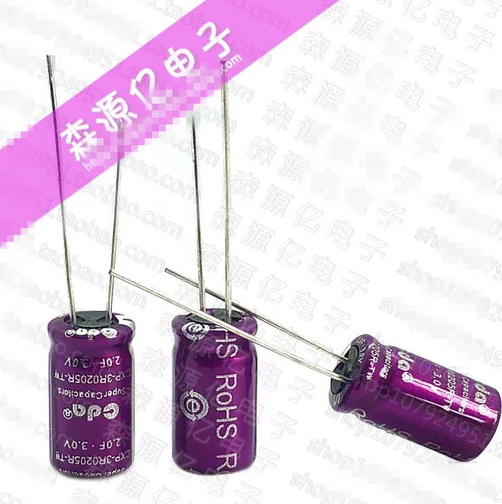Суперконденсатор 3V2F 2.0F новый оригинальный конденсатор Farah 3V2.2F 3V3.3F 8*16 10 шт. |