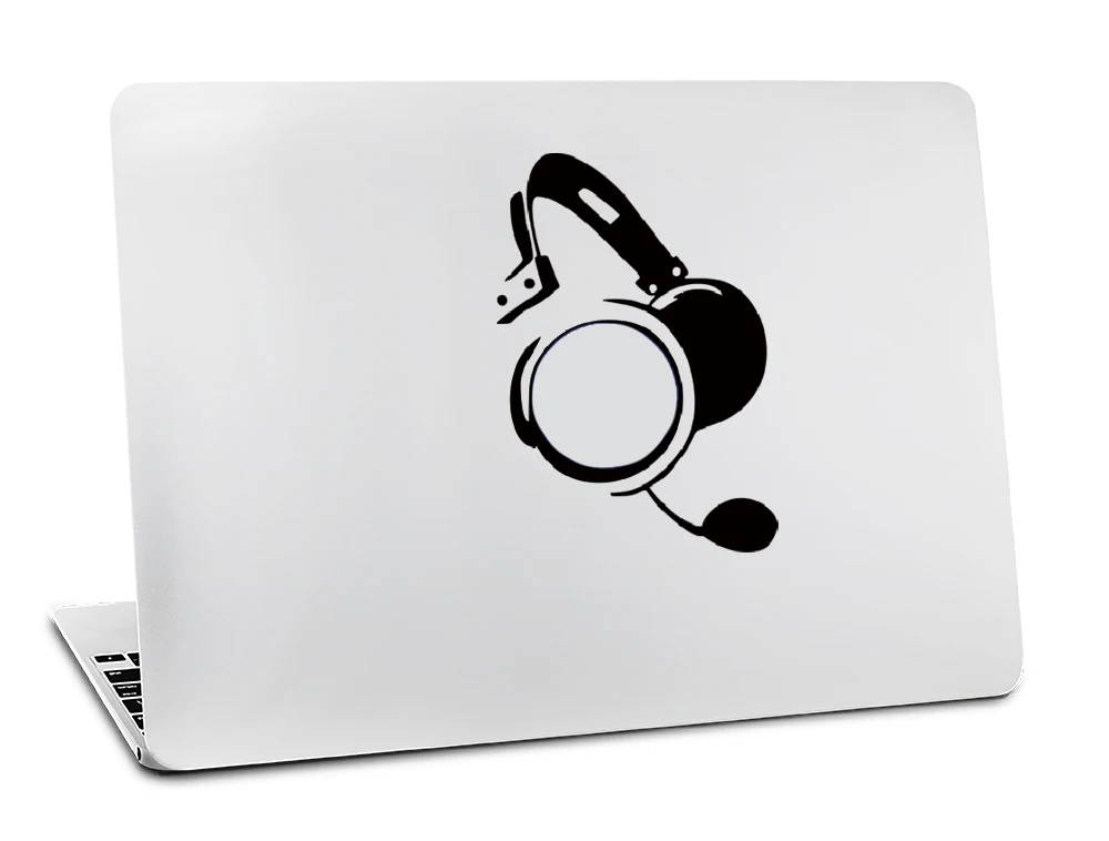G4017 Sykiila Наклейка для Macbook Air 11 13 Pro13 15 17 retina 12 ноутбук виниловая наклейка стетоскоп кошка милая девушка A1932 - Цвет: G4017