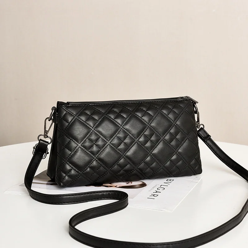 Style 3 Black SMOOZA, Высококачественная Женская сумочка, роскошная сумка-мессенджер, мягкая сумка из искусственной кожи на плечо, модные женские сумки через плечо, женские сумки - Цвет: Style 3 Black