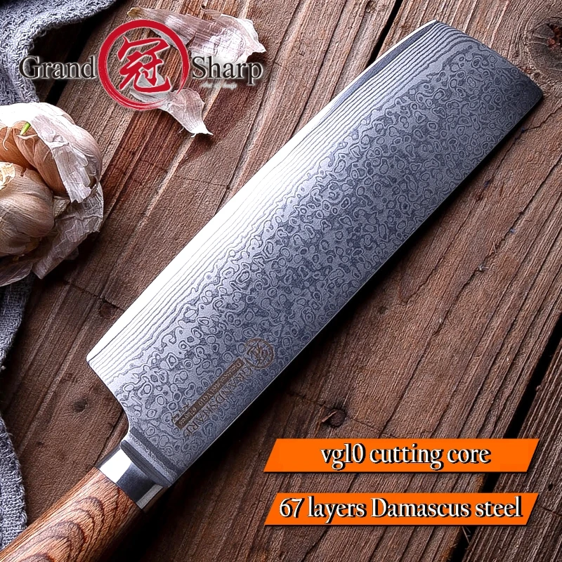 Damascus-Kitchen-Knife-vg10-Damascus-Steel-Japanese-Kitchen-Knives-Vegetables-Slicing-Cooking-Tools-Chef-Nakiri-Cleaver (2)
