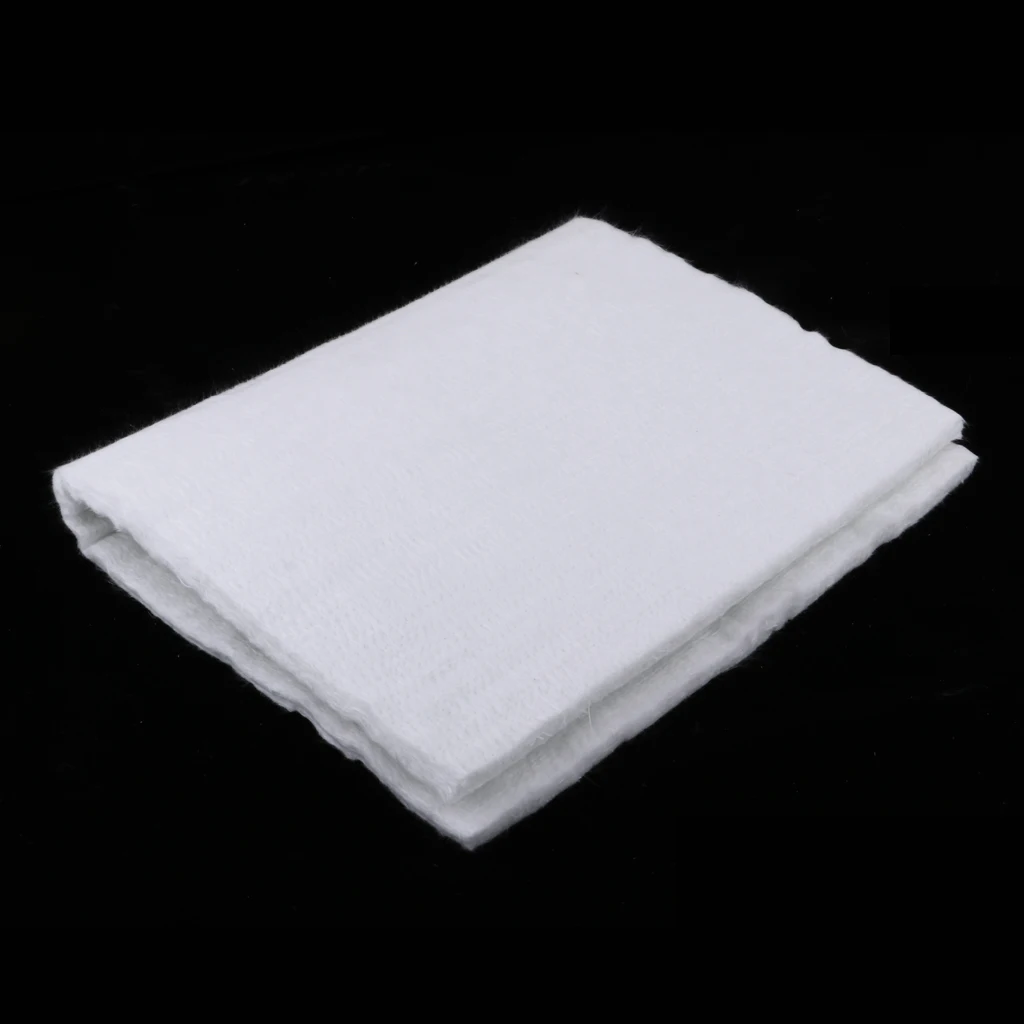 Cotton Fiberglass Exhaust Muffler Packing Material Repacking Mat 13in X 10in