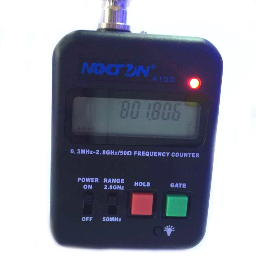 OPPXUN Walkie Talkie счетчик частоты 0,3 МГц-2,8 ГГц для приемопередающей радиостанции беспроводное электронное оборудование MAXTON X100 ручной
