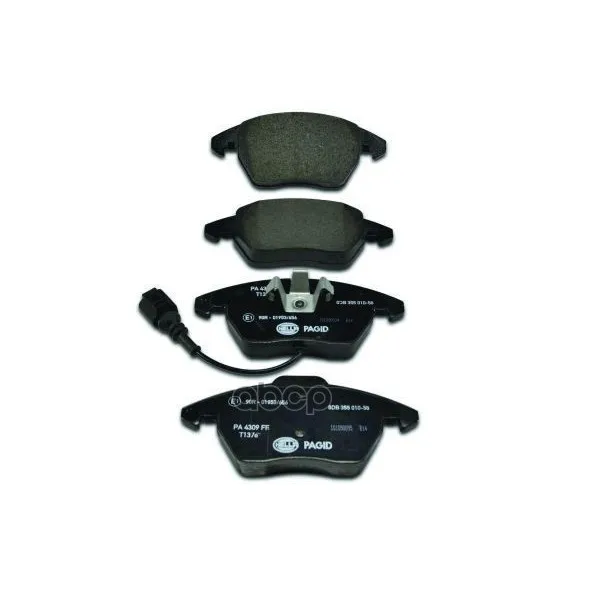 Колодки Тормозные Audi A3/Volkswagen G5/Passat 06/Touran 0306/Caddy 04 Пер. Pagid 8db355010581 Pagid арт. 8DB355010581