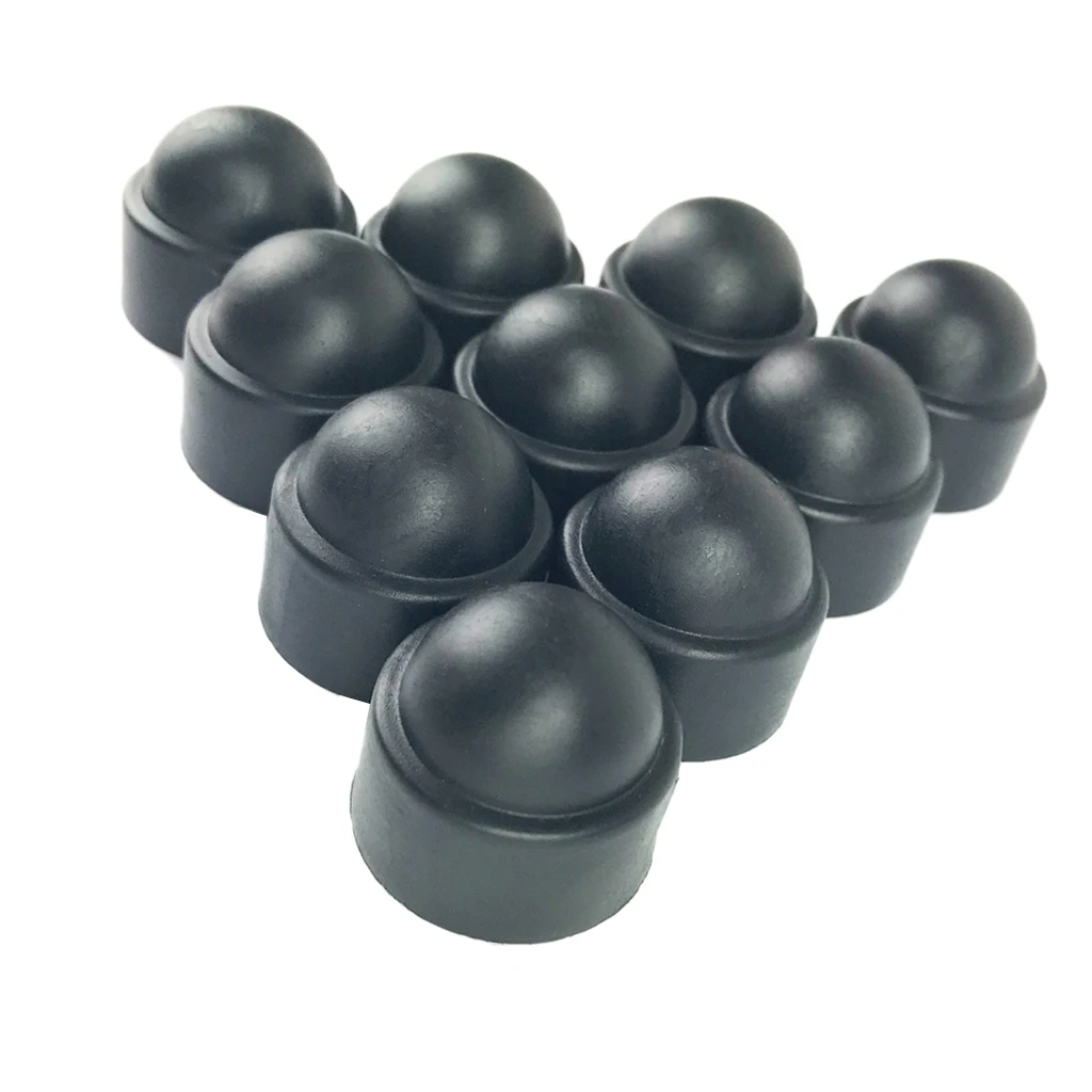10 PCS Dome  Nut Protector Cap Wheel  Hex Nut Nut Covers M12