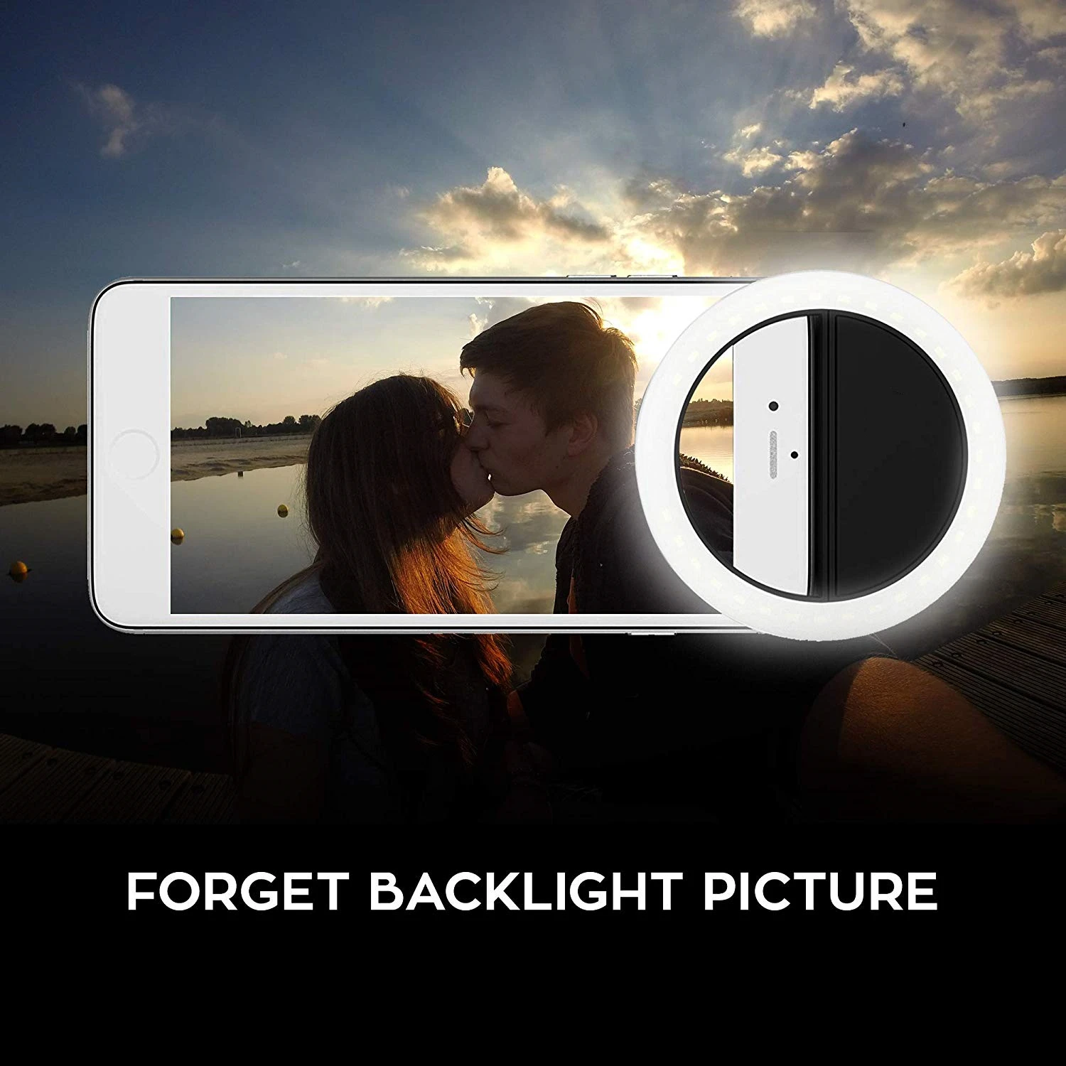 Кольцо света селфи USB макияж свет светодиодный фонарь видео ringlight фотографическое освещение с зарядным кольцом для iPhone фото телефона