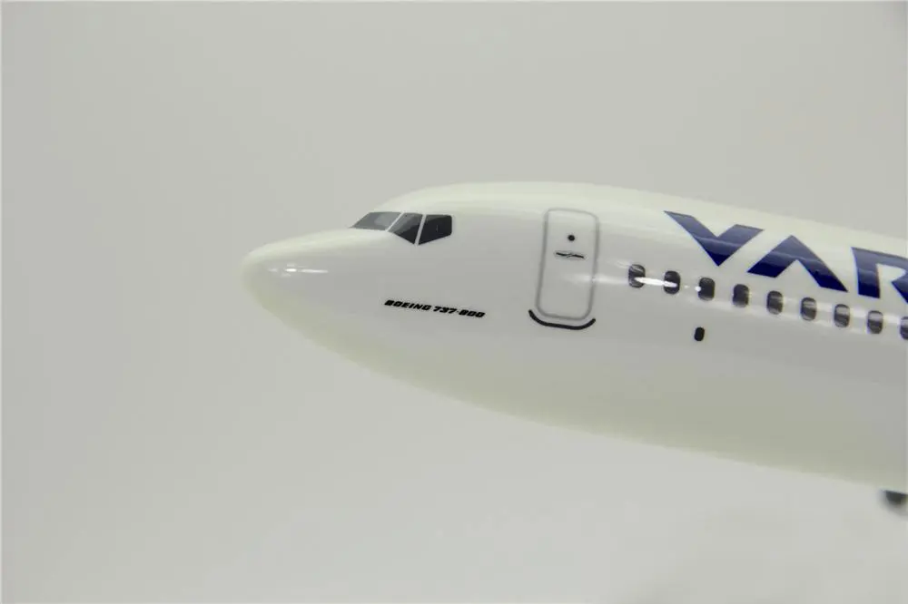 40 см Бразилия VARIG Airways Boeing B737-800 модель самолета смола с подставкой изысканный подарок украшения дома