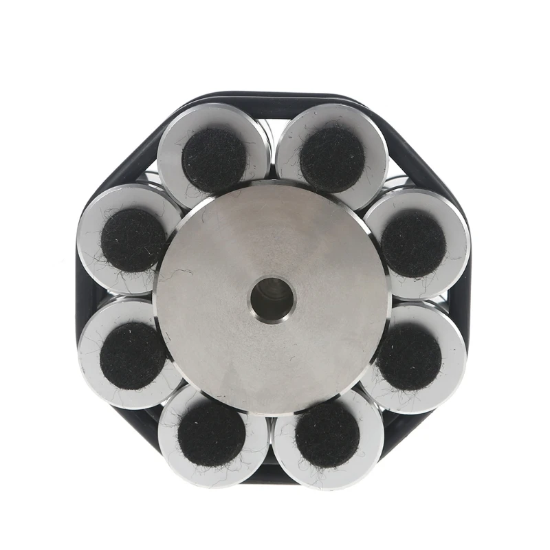 87HA Disc Balanced Clamp Aluminum Material LP Vinyl Turntables Metal Disc Stabilizer Record Weight