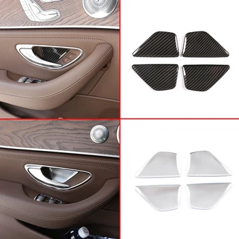 

Car Styling ABS Door Handle Bowl Cover Trim Sticker for Mercedes Benz C Class W204 W205 GLC X205 E Class W212 W213 Accessories