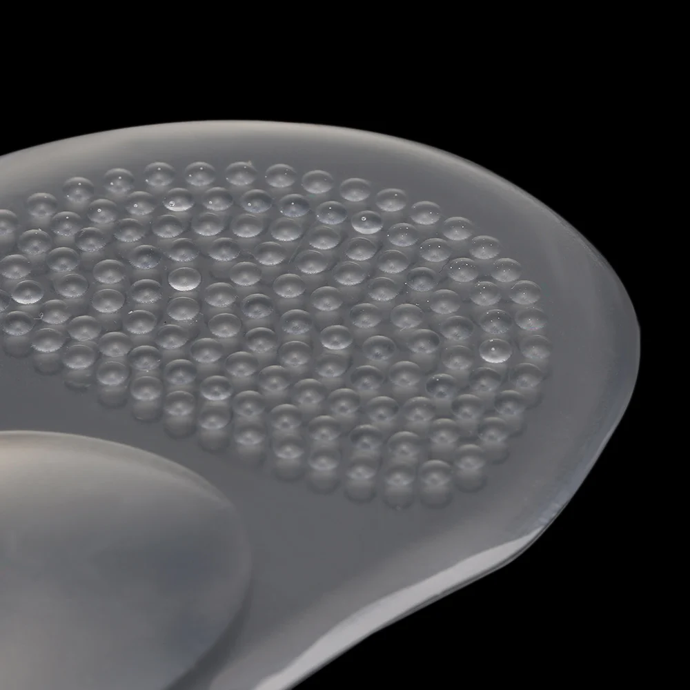 1 Pair Shoes Pad Silicone Ball Foot Cushion Insoles High Heel Shoe Transparent Massager Protector Elastic Foot Care