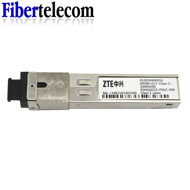 GPON OLT SFP Modules with Singlemode Single fiber Tx 1490nm Rx1310nm SC connector class B+ C+ Compatible with HWZTE V-SOL 2