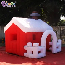 Декоративный 3x3x3 метра надувной Рождественский домик для продажи/рождественский дом воздушный шар для события