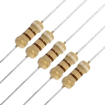50 x резисторы 910 Ом 1/4W 250V 5% карбоновой пленкой