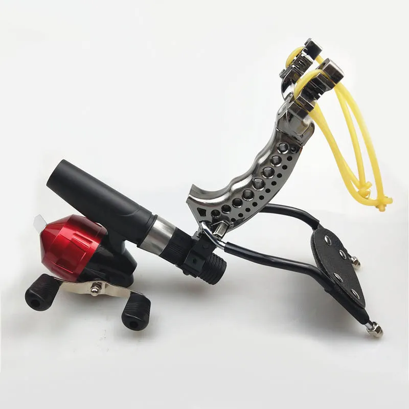 

Powerful Slingshot Fishing Hunting Set Pro Fish Shooting Arrow Catapult Outdoor Launcher or Outdoor Fishing Hunting Accurate