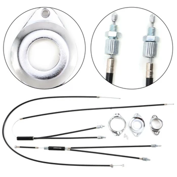 

Bike Bicycle Tools 1-1/8 Gyro Brake Cables Front / Rear Spinner Rotor Set Excellent Workmanship Wear Resistance Bike Accessories