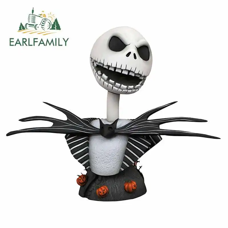 EARLFAMILY 13cm x 10.7cm For Halloween Fashion Car Stickers Auto Air Conditioner Decal Accessories Windshield Decoration | Автомобили и