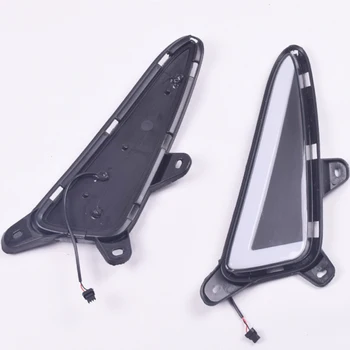 

2pcs Fog Lamps Brake Replacement ABS Turn Signal Refit Daytime Running Light Front Flashing Led Accessories Car For CHR 16-19