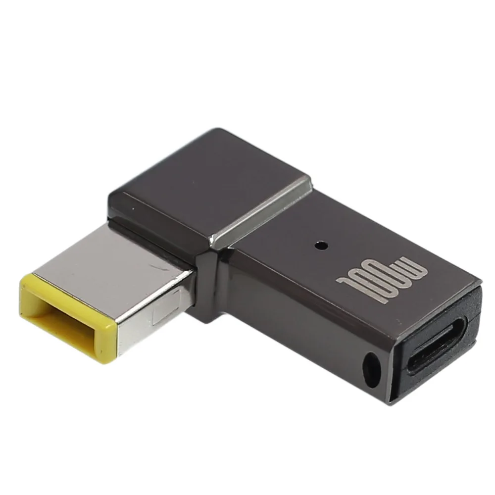 

USB-C to square port PD 100W adapter for Lenovo ThinkPad power adapter