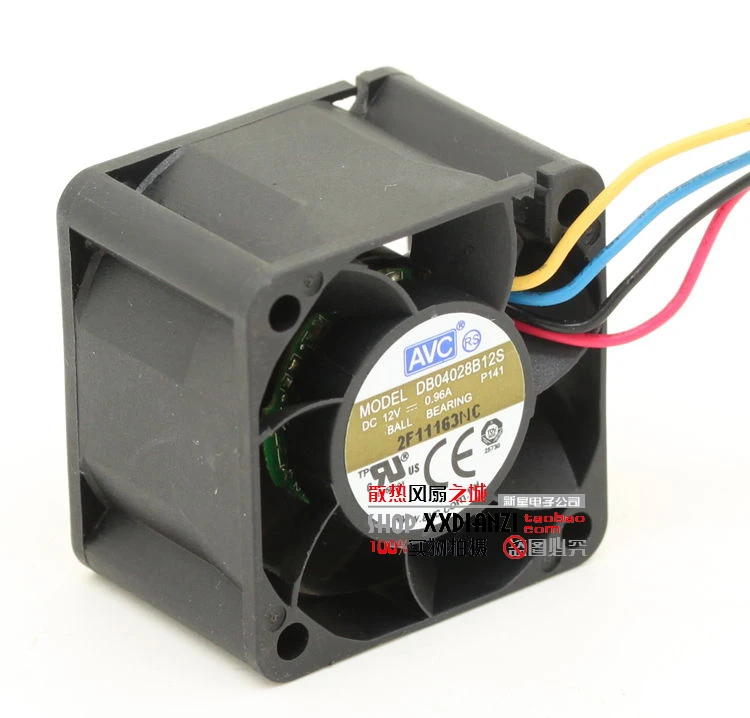 

New 12V 0.96A 4CM DB04028B12S 40283 line violent server fan