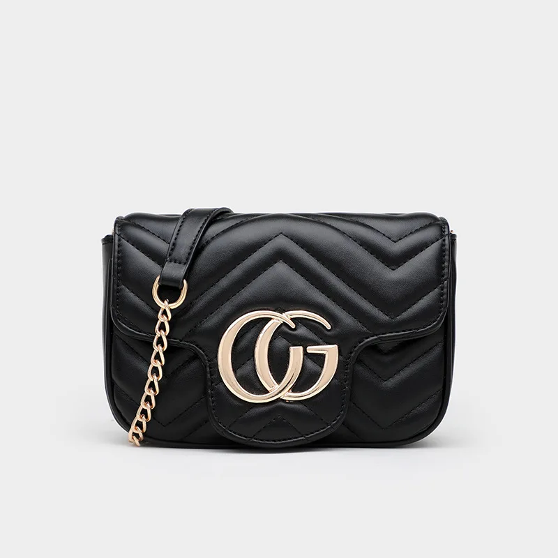 

Online Celebrity High Grade Sense WOMEN'S Bag Non-mainstream 2020 Autumn And Winter Fashion Small Square Bag Simple One-Shoulder