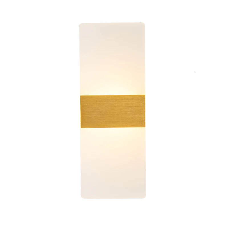 Modern indoor crystal lampshade Golden Wall lamps American minimalist Sconce bedroom corridor living room wall Light decoration
