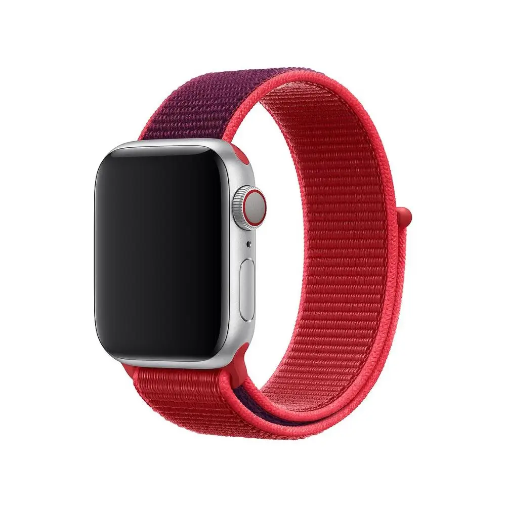 Новый спортивный ремешок для Apple Watch Band 5 4 44 мм 38 iWatch 3 2 42 Correa нейлоновый наручный