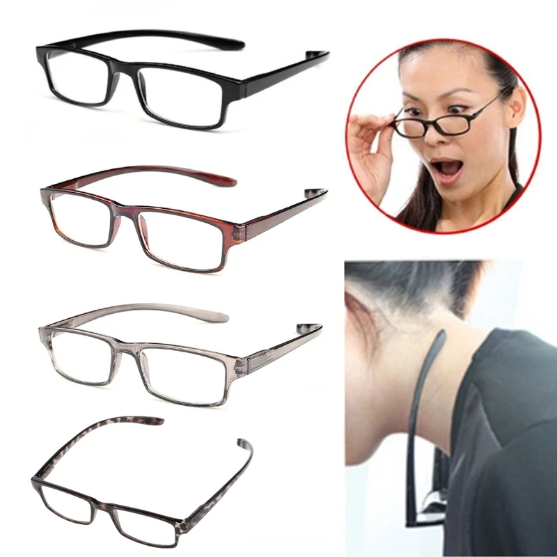 

Hanging Neck Reading Glasses Presbyopia Eyeglasses +1.0~+4.0 Diopter Eyewear Women Men Eye for Protection Look Lightweig