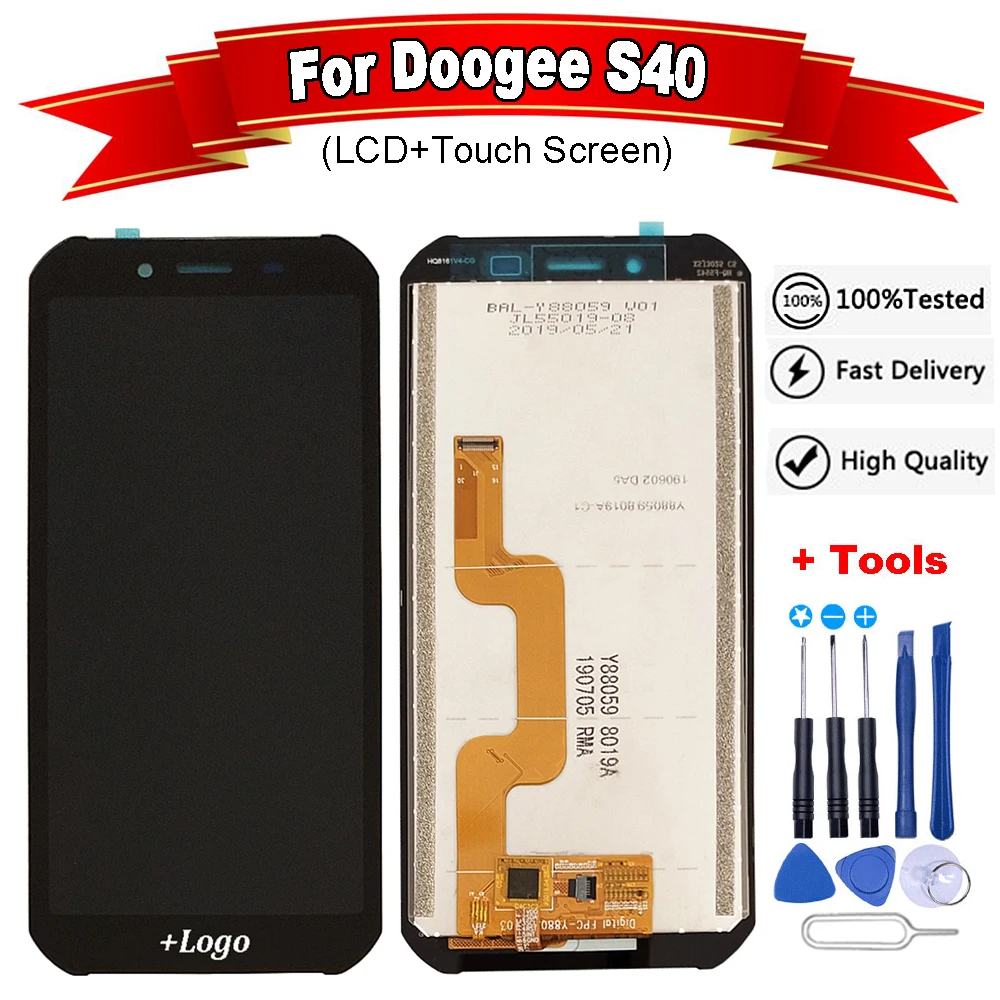 Для Doogee S40 ЖК-дисплей Дисплей + инструмент для ремонта сенсорного экрана в сборе