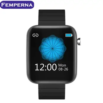

Femperna 1.54inch Smart Watch Men 2020 Heart Rate Blood Pressure ECG Monitor Multi-Sports Mode Smartwatch For Android IOS Phone