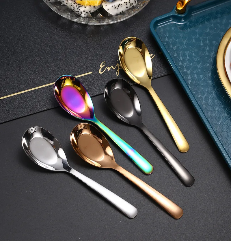 Bistrot couleur Gold Pearly, Gris - Cuillère à riz