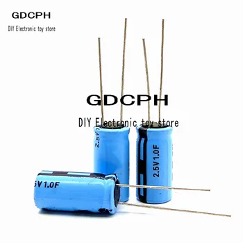 

10pcs Series A 2.5v 1.0f ultracapacitor 2.5v1f farad capacitor