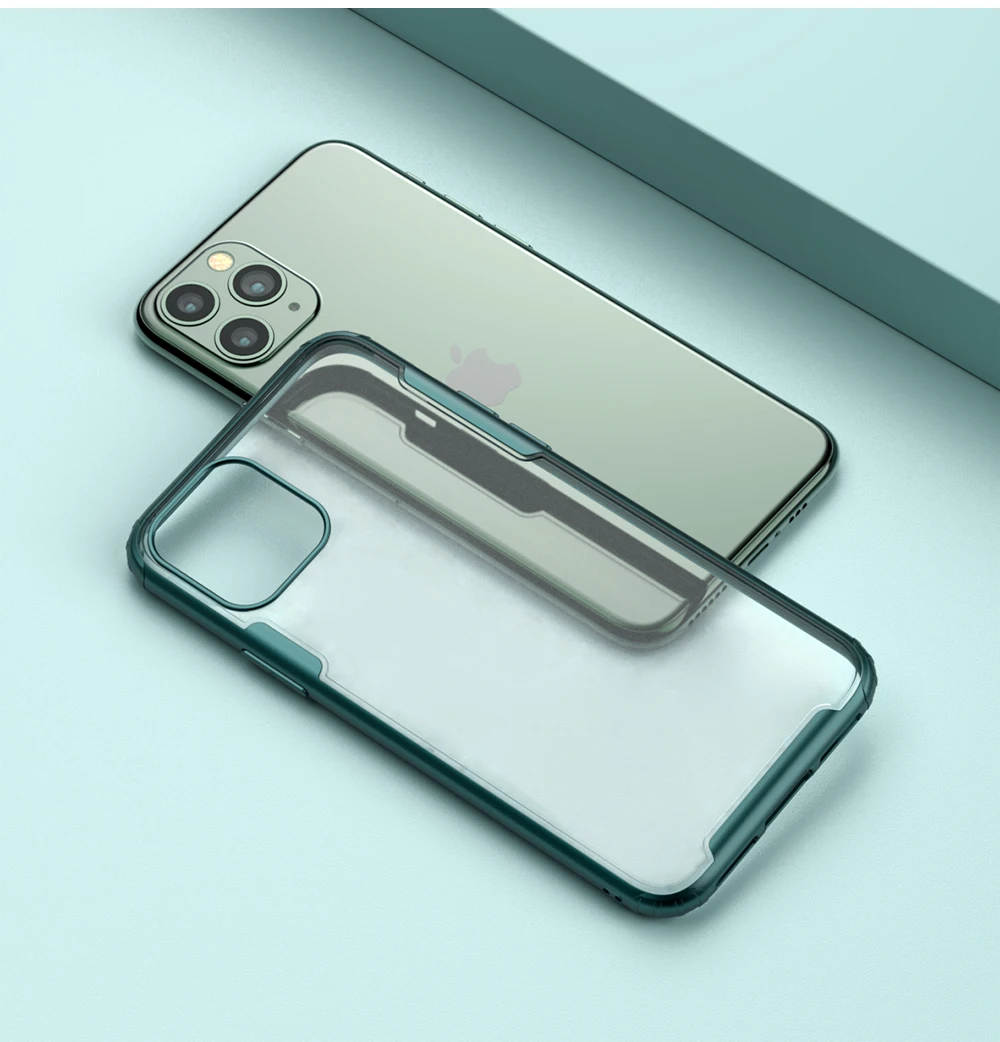 Противоударный защитный чехол для Apple iPhone 11Pro Max X XS Max XR защитный силиконовый из ТПУ объектив прозрачная задняя крышка