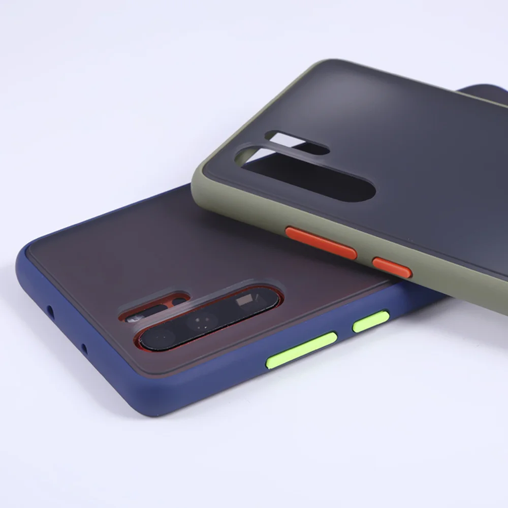 

Huawei P20 P30 Pro Case Shockproof Matte Transparent Silicone Bumper Phone Cases For Huawei Mate 20 30 Pro Lite Back Cover Cases