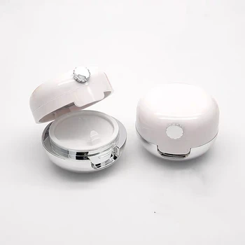 

13g empty lip mask container with silicone brush and mirror,lip cream jar 20PCS