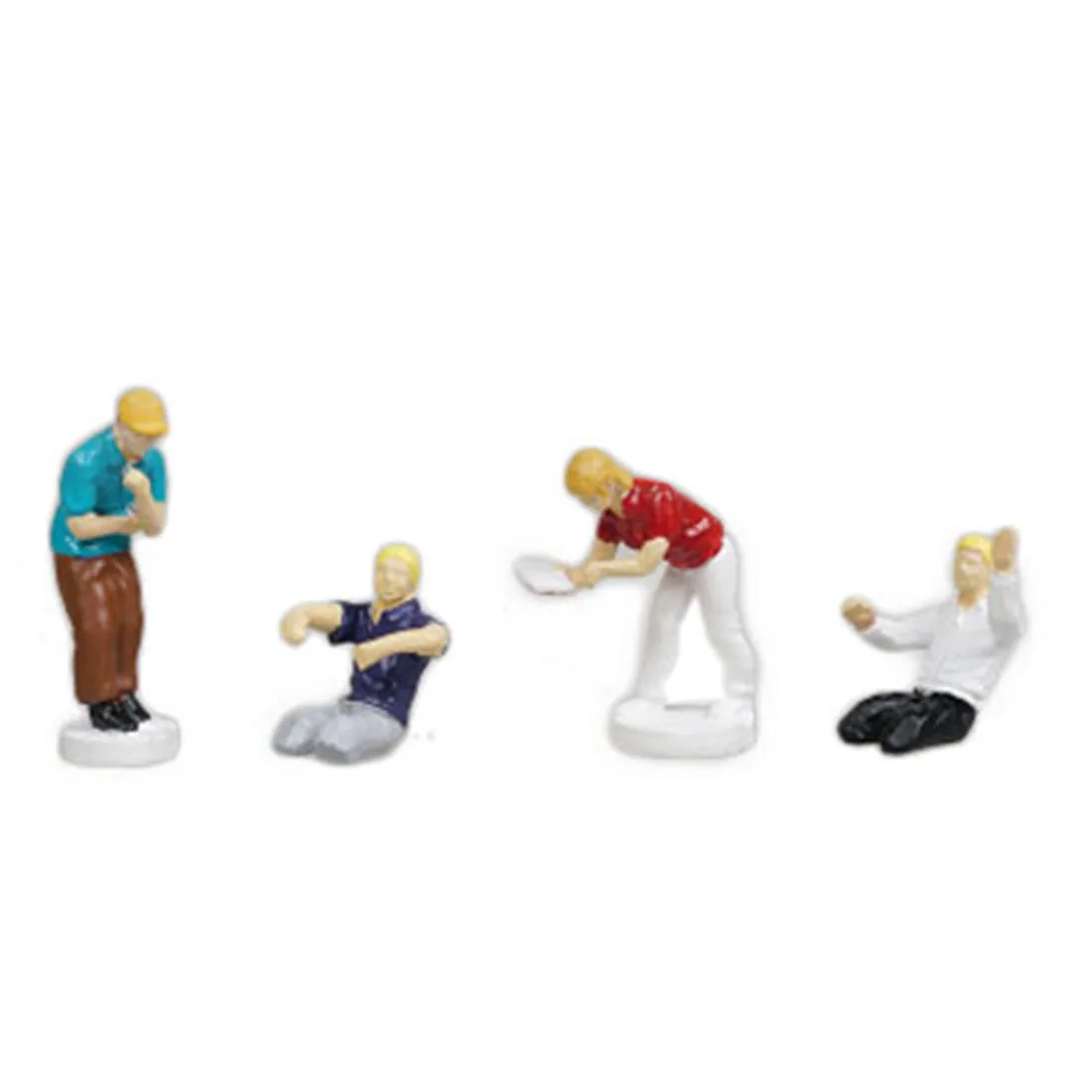 4 шт. 1: 64 песочные фигурки людей игрушки пожарные полицейские скорая помощь доктора прохожих и водителей фигурки Модель
