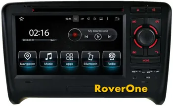 

RoverOne Quad Core Android 7.1 Autoradio GPS Navi Car Multimedia Player For Audi TT TTS MK2 2006-2013 DVD Bluetooth Mirror Link