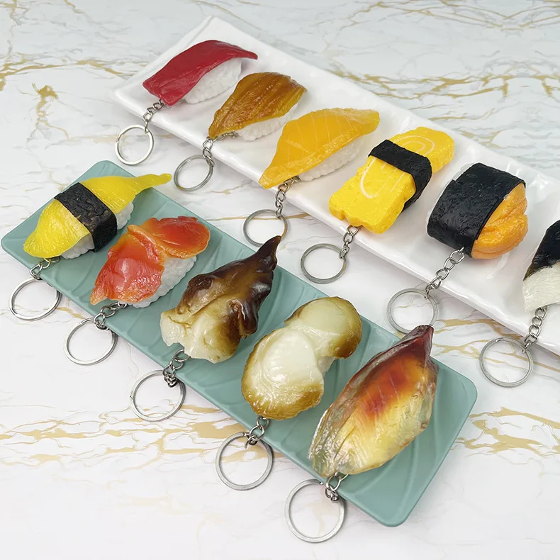 Metalmorphose - sleutelhanger - sushi - Hoge Ramen Metalmorphose - sleutelhanger - sushi - Hoge Ramen