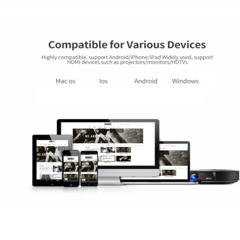 Mirascreen D8 Wifi 2,4G/5G Дисплей ТВ ключ 1080P Miracast Airplay отзеркаливание DLNA к HD ТВ адаптер для iPhone Android Cromecast