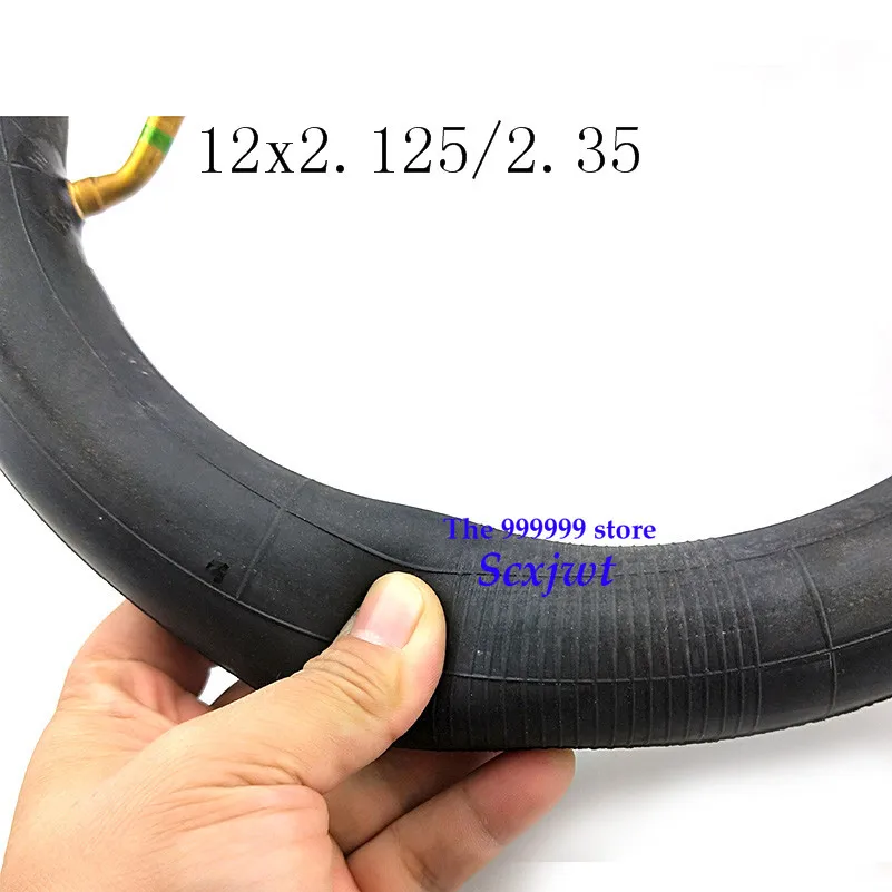 Внутренняя труба 12x2,125/2,35 изогнутая угловая труба клапана 12*2,125/2,35 труба шины для Schwinn трицикл Roadster 1" велопокрышки
