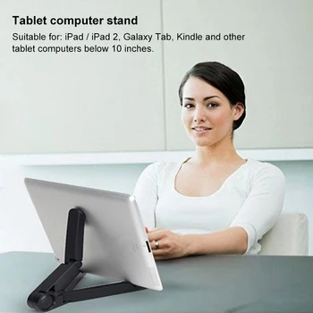 

Foldable Phone Tablet Stand Holder Adjustable Desktop Mount Stand Table Desk Support for IPhone 1 2 3 4 Air Pro