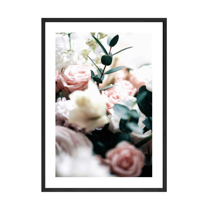 Scandinavian-Peony-Flower-Canvas-Wall-Art-Posters-and-Prints-Quote-Poster-All-you-need-is-Love (3)