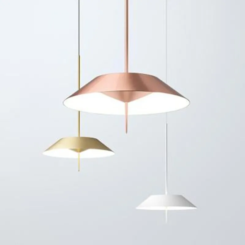 

Scandinavian designer creative line pendant lamp living room bedroom modern LED geometric modeling art pendant suspension lights