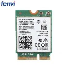 Беспроводной-AC 9462 433 Мбит/с двойной Bnad Беспроводной Wi-Fi адаптер для Intel 9462ac M.2 NGFF ключ E Wi-Fi карта с BT5.0 для Win10 ноутбука