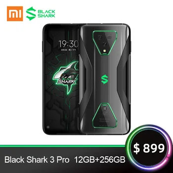 

Xiaomi Black Shark 3 Pro 12GB 256GB Snapdragon 865 Octa Core 5G Gaming Smartphone 64MP Camera 7.1" AMOLED Screen 65W Charger