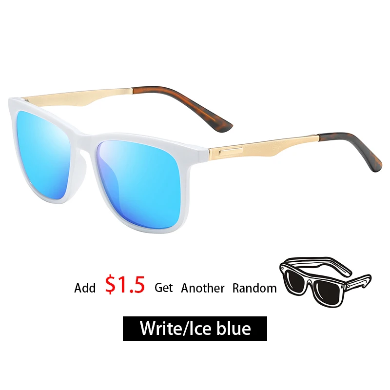 WhiteBlue2 KANASTAL фирменный дизайн поляризованные солнцезащитные очки для мужчин Mg-aluminum Квадратные Солнцезащитные очки женские солнцезащитные очки ретро очки Gafas Oculos de sol - Цвет линз: WhiteBlue2