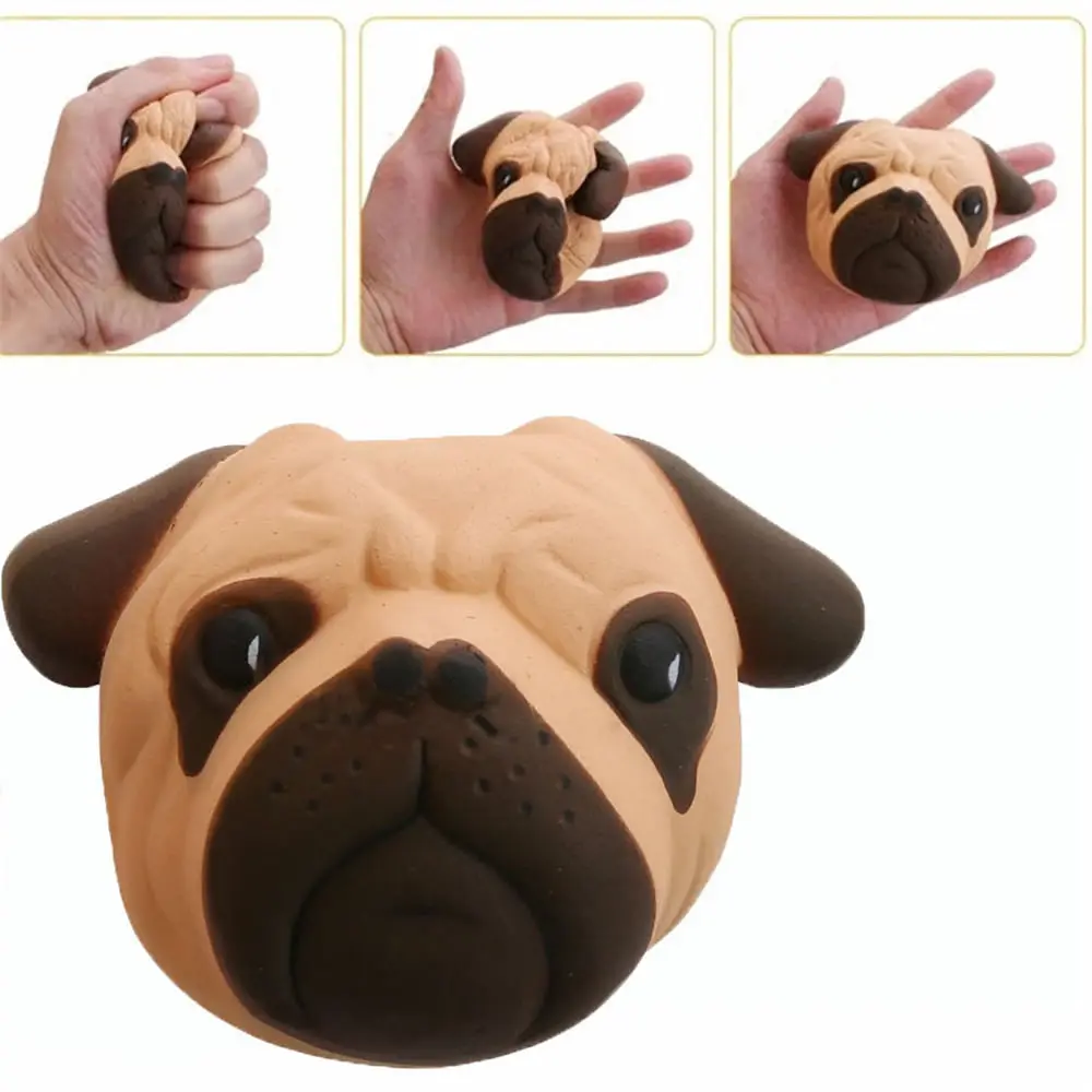 

Cross Border for Memory Foam Simulated Cake Bread Squishy Toys Model Memory Foam DOG'S Head PU Foaming DOG'S Head